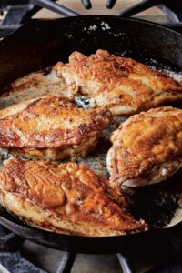 Ina Garten Crispy Chicken With Lemon Orzo Recipe