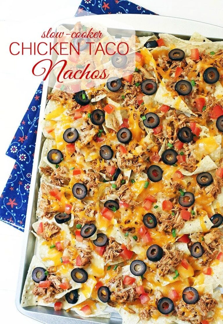 Mouthwatering Chicken Taco Nachos Recipe