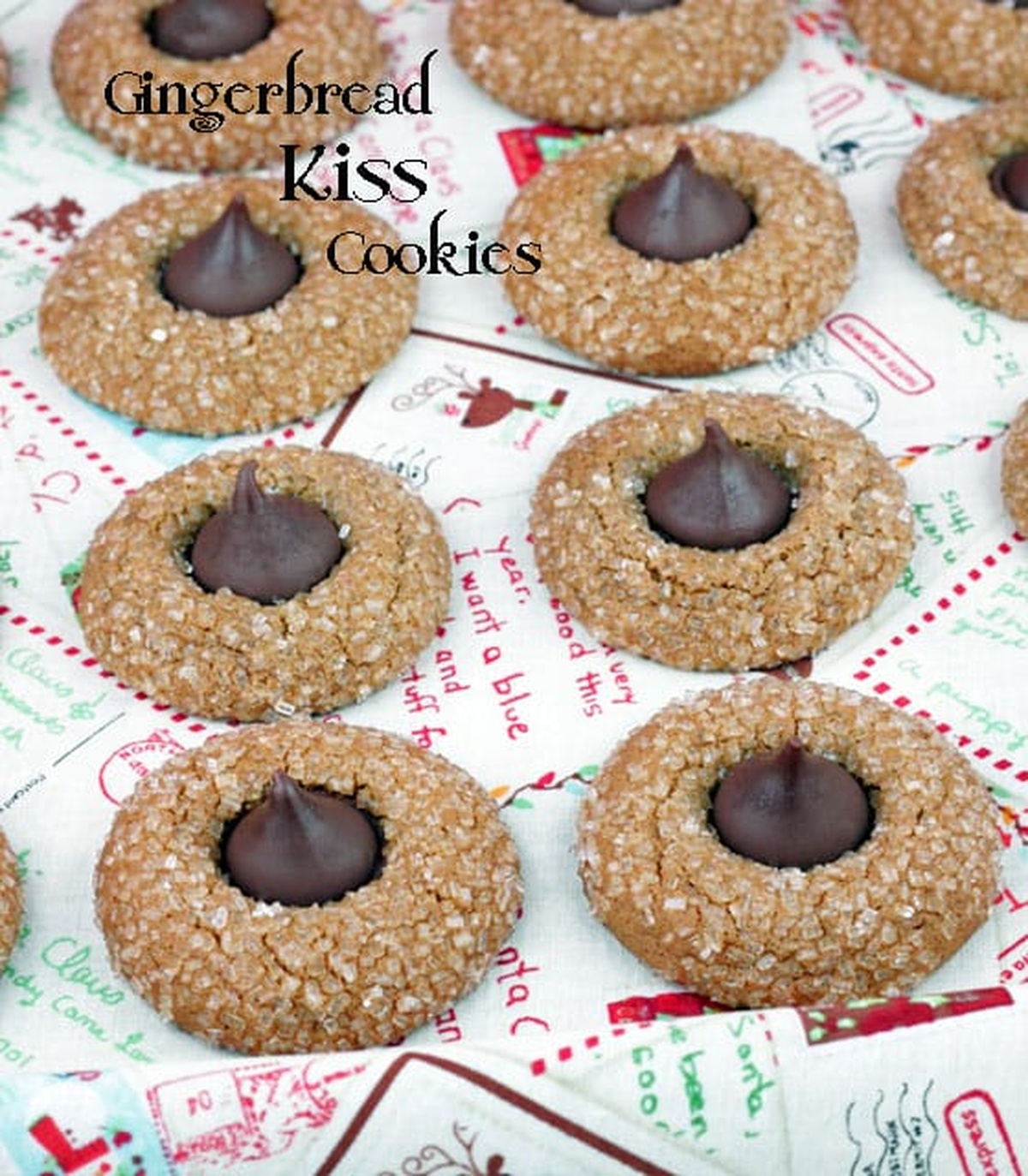Delightful Hershey Kiss Gingerbread Cookies Recipe