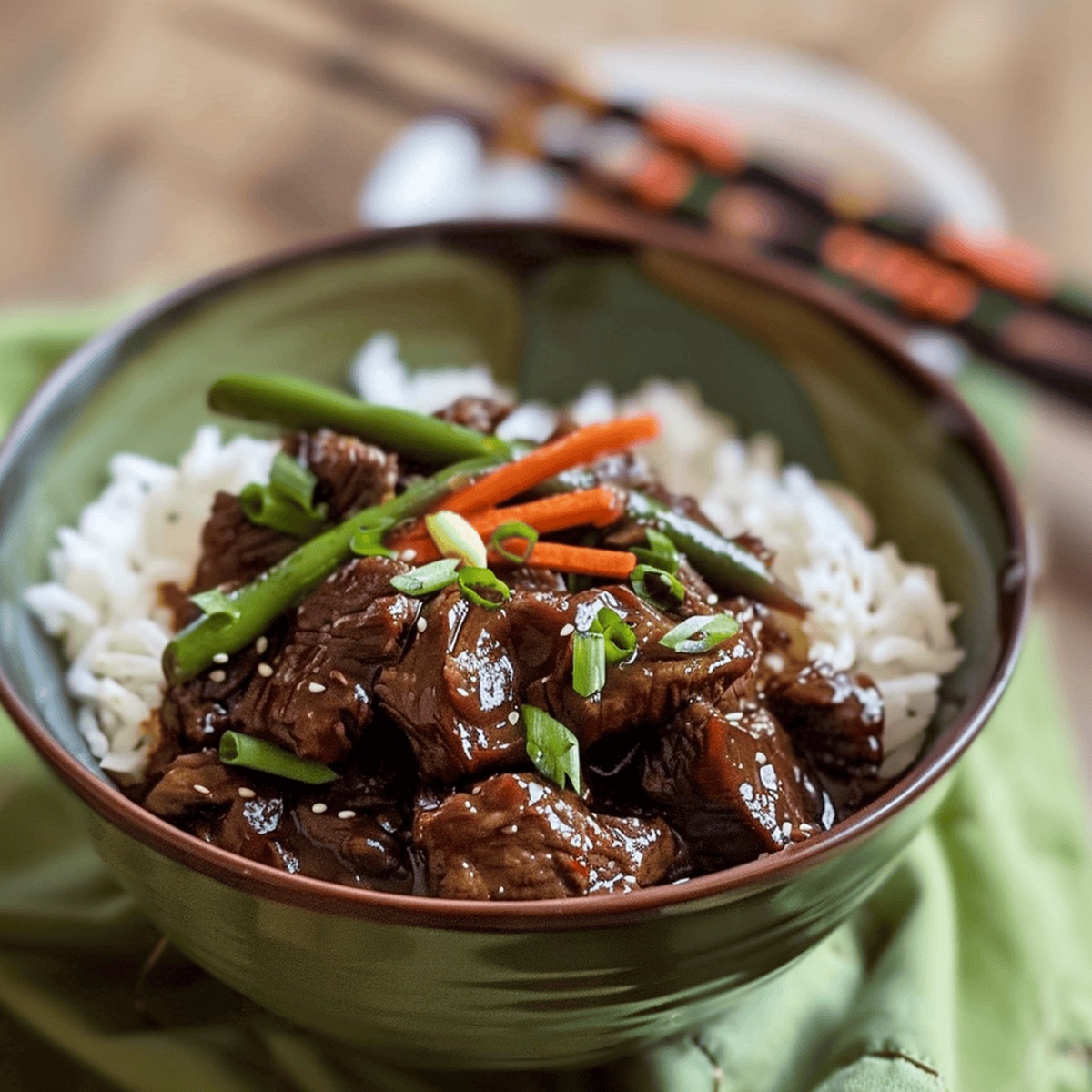 Succulent Slow Cooker Mongolian Beef Recipe
