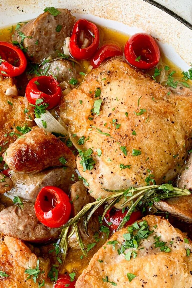 Rustic Barefoot Contessa Chicken Scarpariello Recipe