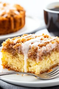 Fluffy Low Carb Keto Coffee Cake Recipe