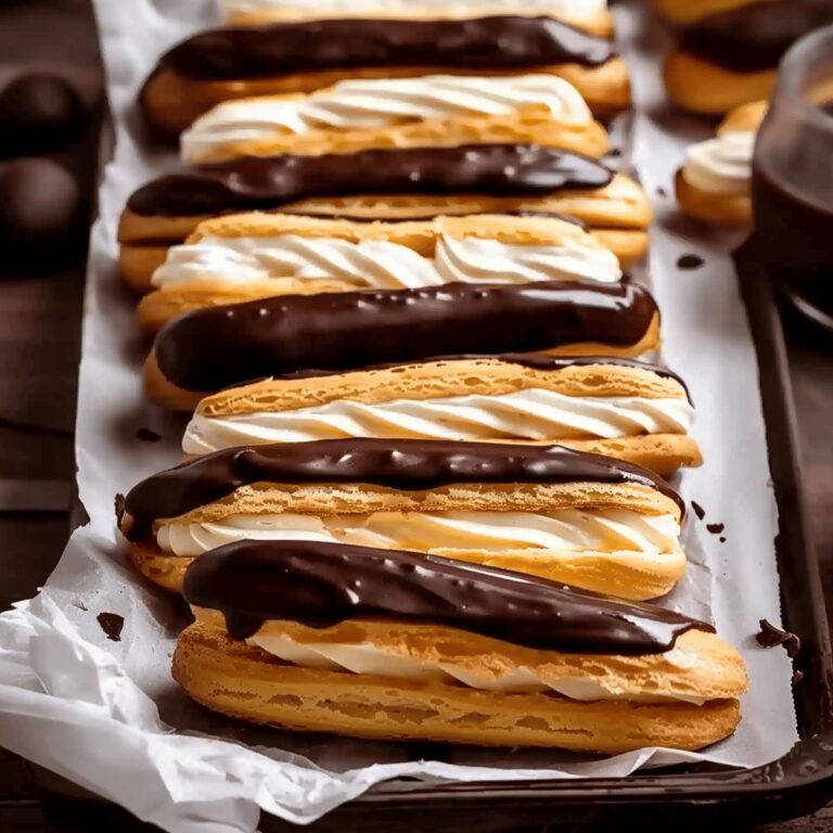 Decadent Chocolate Eclairs Recipe