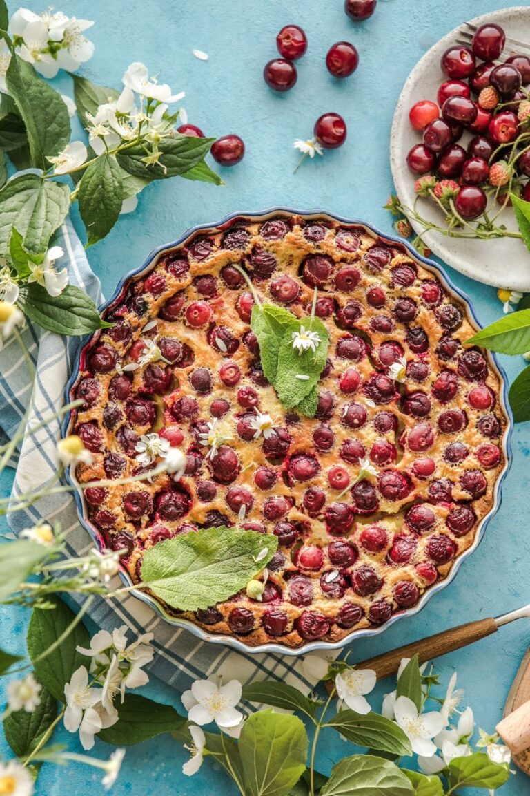 Rustic Cherry Clafoutis Recipe