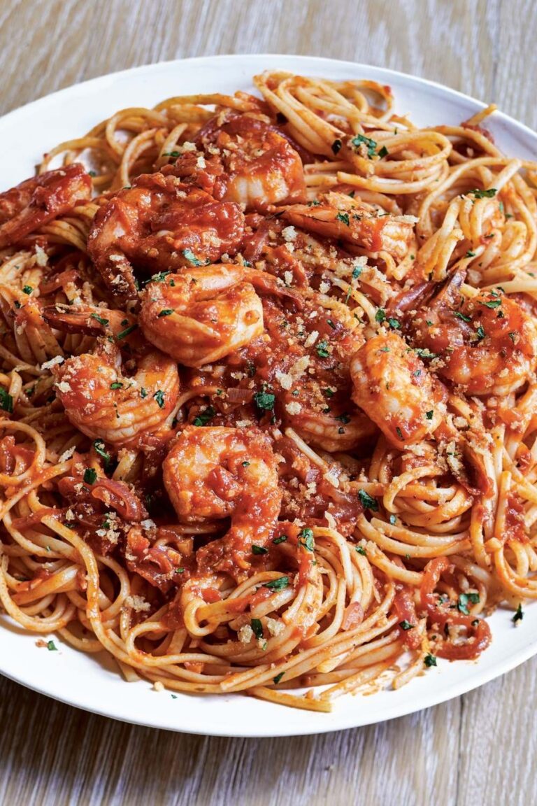 Ina Garten Shrimp & Linguine Fra Diavolo Recipe