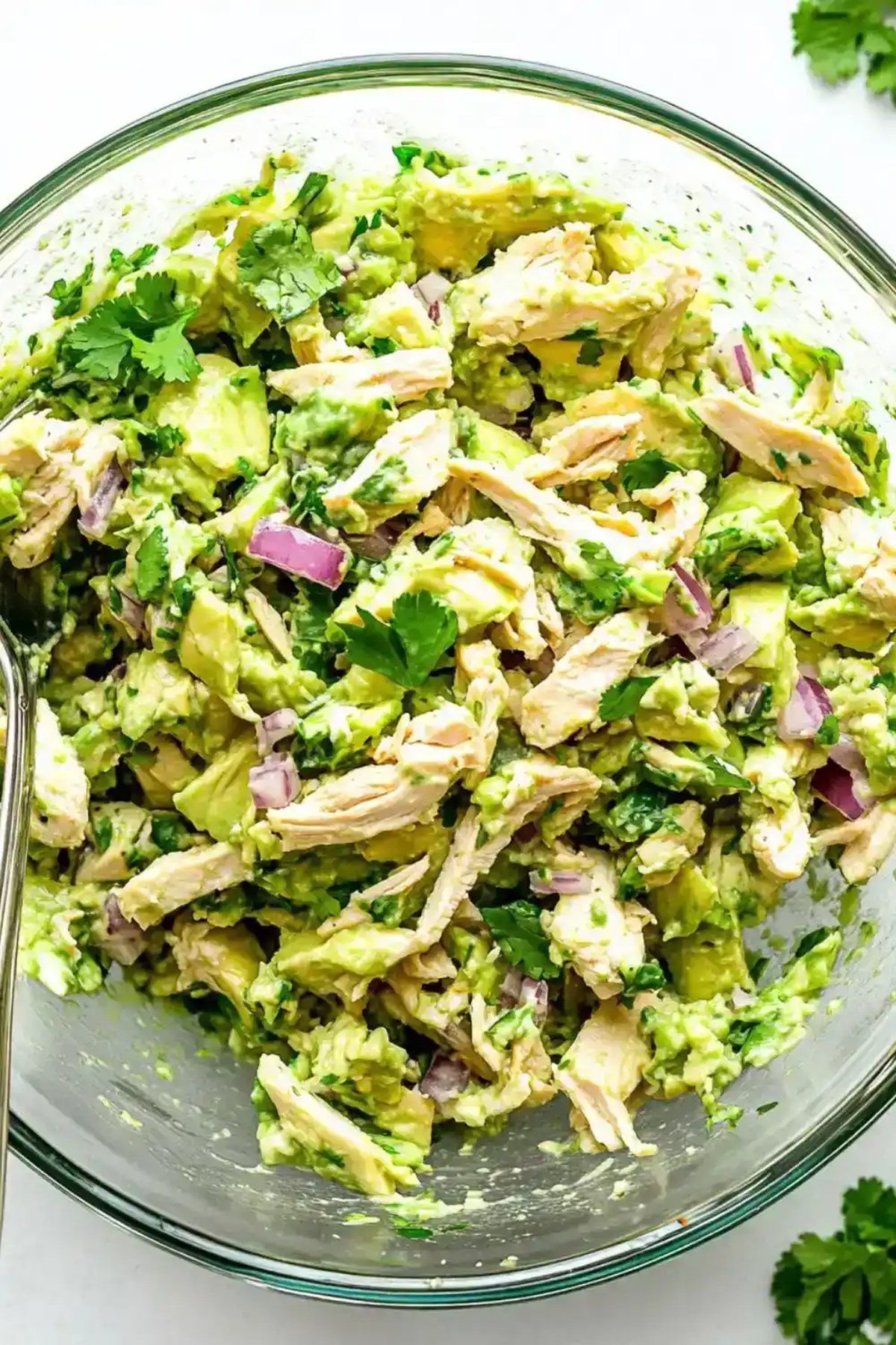 Zesty Low Carb Keto Avocado Chicken Salad Recipe