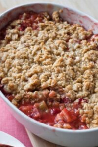 Ina Garten Strawberry Rhubarb Crisp Recipe