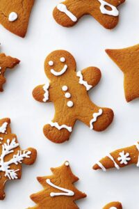 Festive Low Carb Keto Gingerbread Cookies Recipe