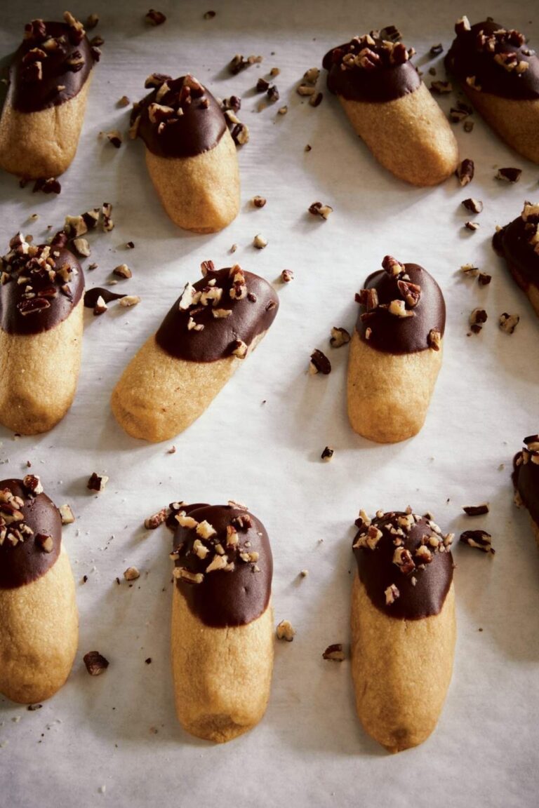 Ina Garten Chocolate-dipped Brown Sugar Shortbread Recipe