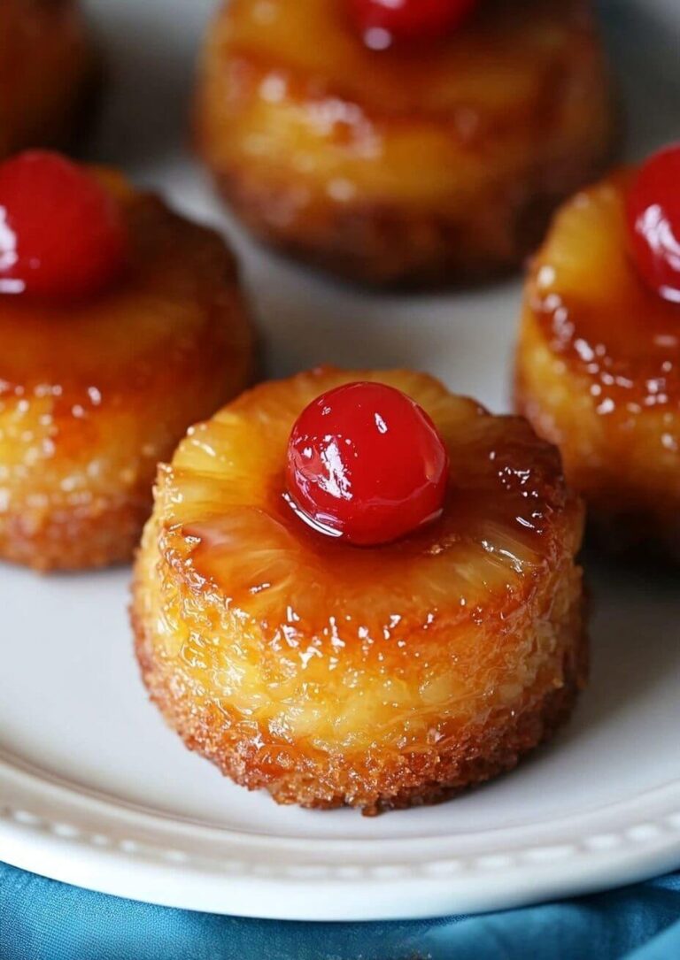 Delightful Pineapple Upside-Down Cupcakes Recipe