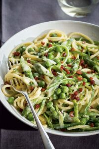 Ina Garten Spring Green Spaghetti Carbonara Recipe