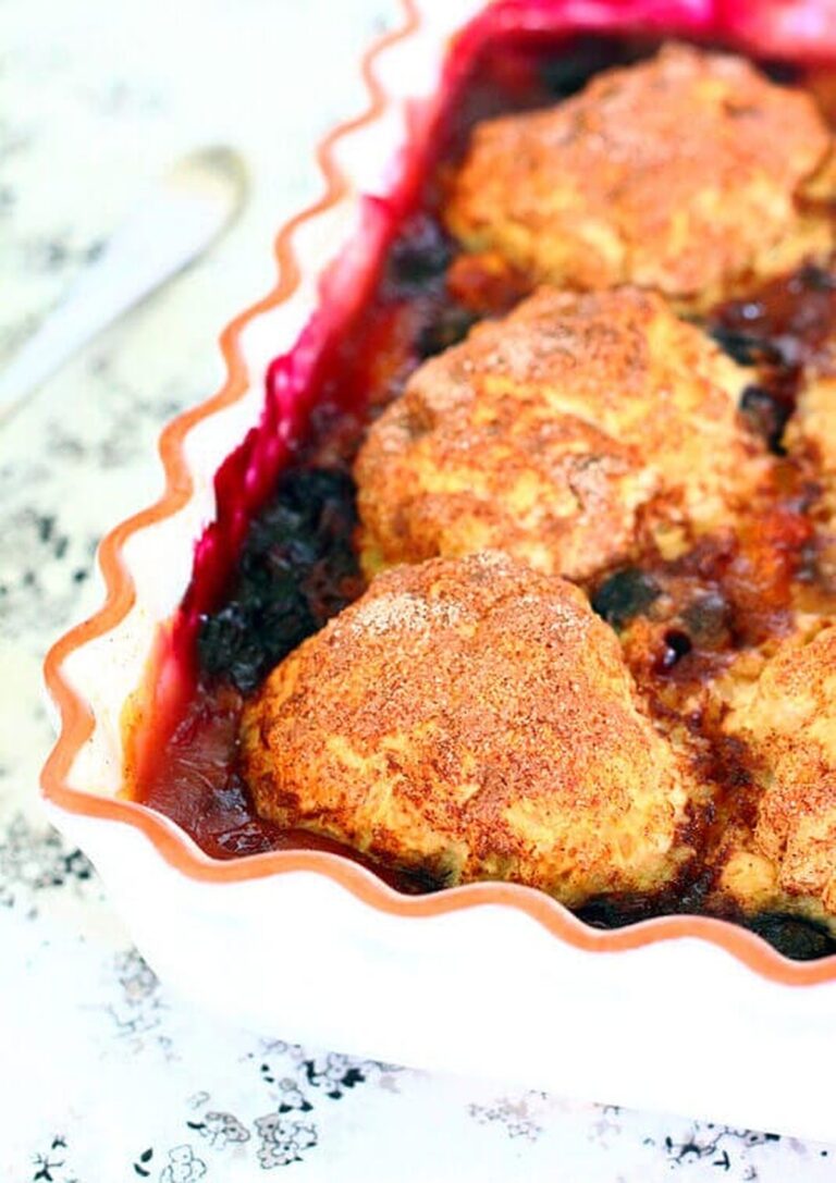 Heavenly Blueberry Peach Cobbler Recipe