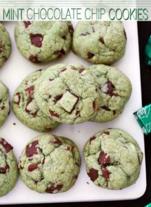 Heavenly Mint Chocolate Chip Cookies Recipe