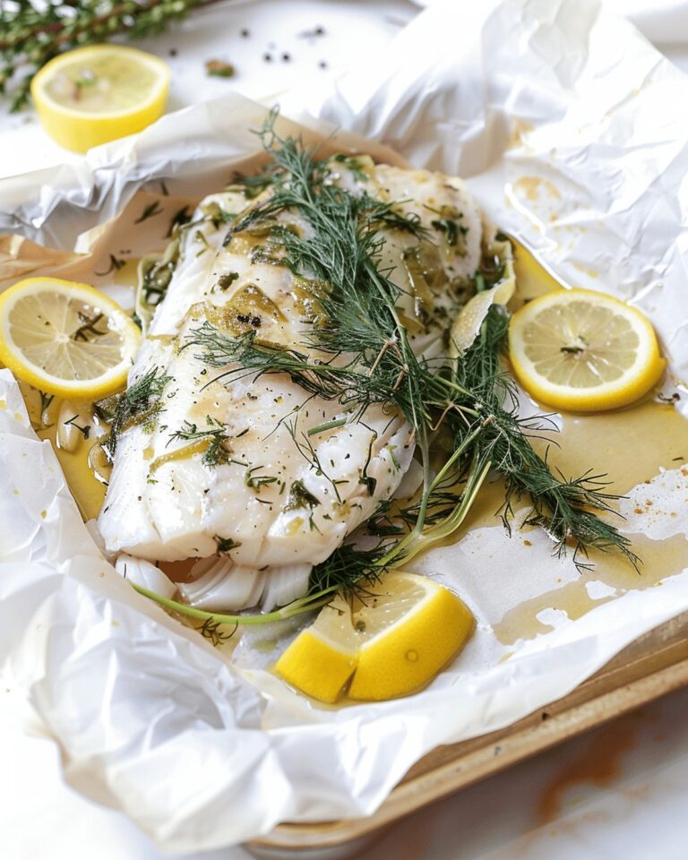 Zesty Herb-Infused Fish en Papillote Recipe