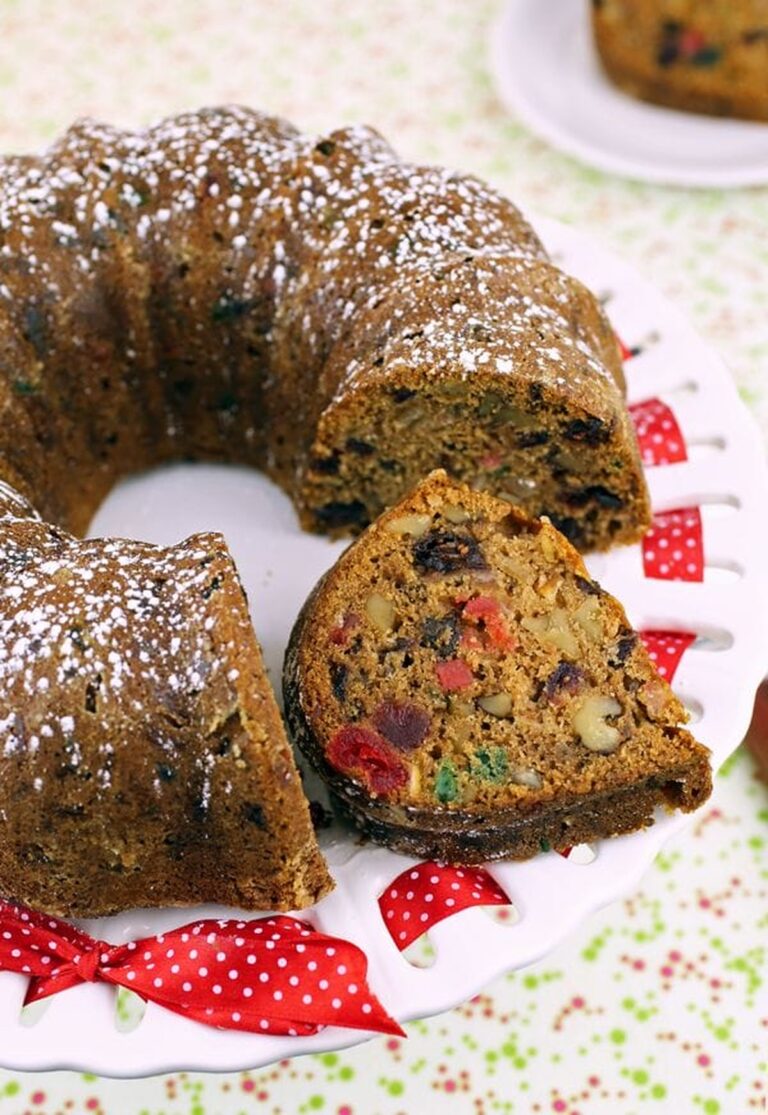 Irresistible Christmas Fruitcake Recipe