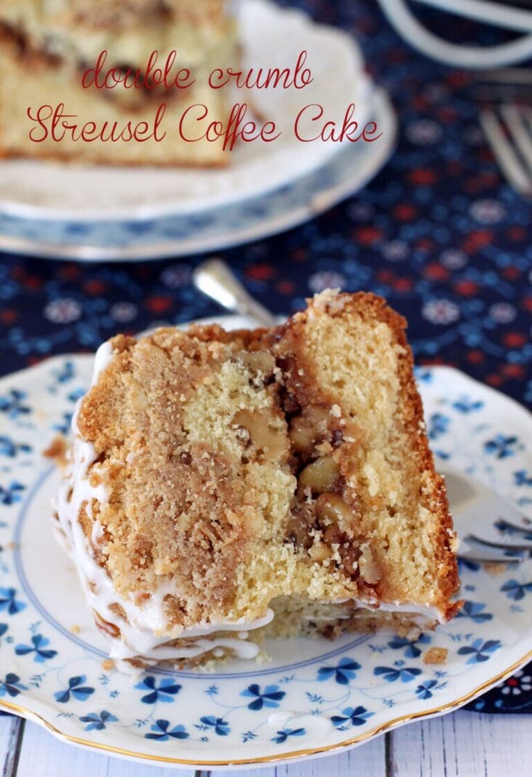 Irresistible Double Crumb Streusel Coffee Cake Recipe