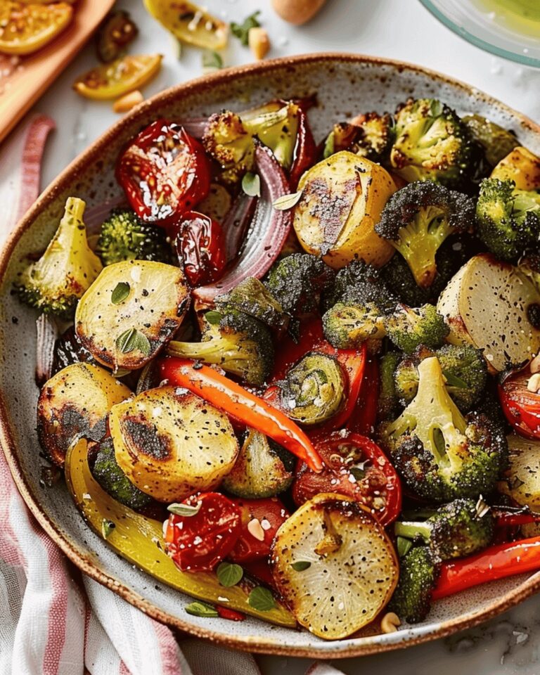 Crispy Air Fryer Mediterranean Vegetable Medley Recipe