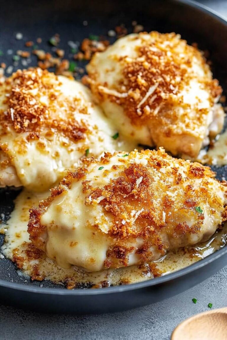 Crispy Longhorn Parmesan Crusted Chicken Recipe
