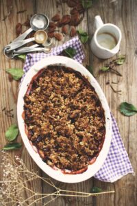 Rustic Plum Crisp Recipe