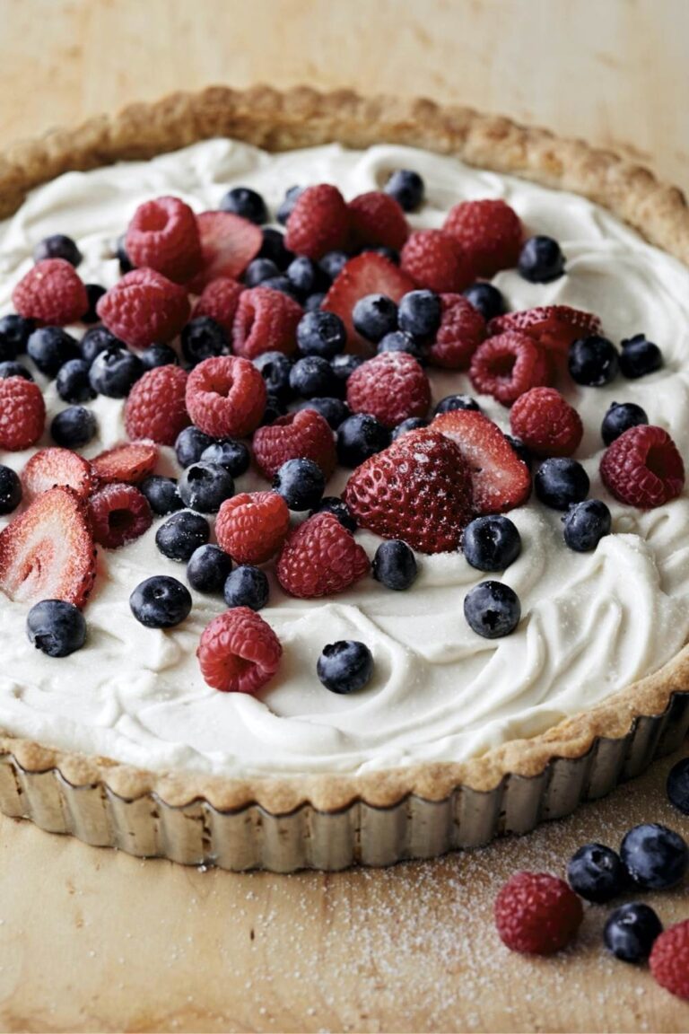 Ina Garten Fresh Berry & Mascarpone Tart Recipe