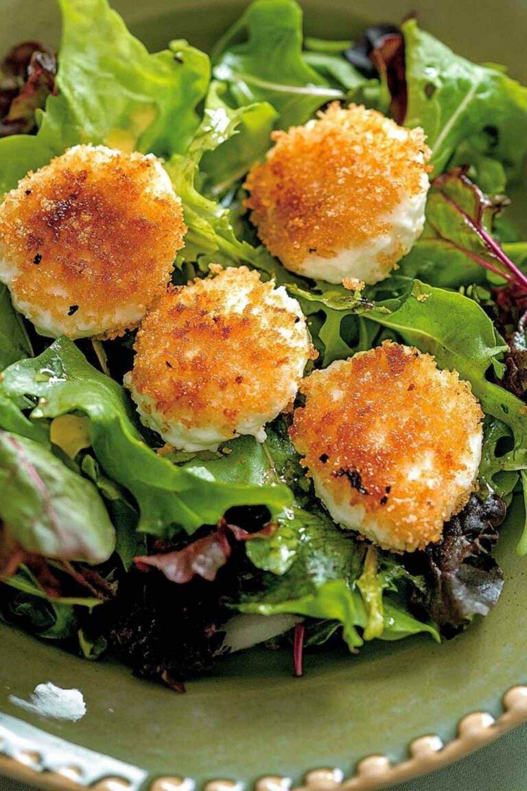 Barefoot Contessa Salad With Warm Goat Cheese Recipe