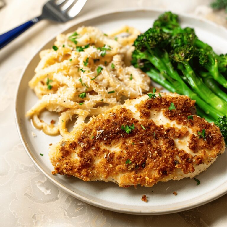 Zesty Parmesan Crusted Chicken Recipe
