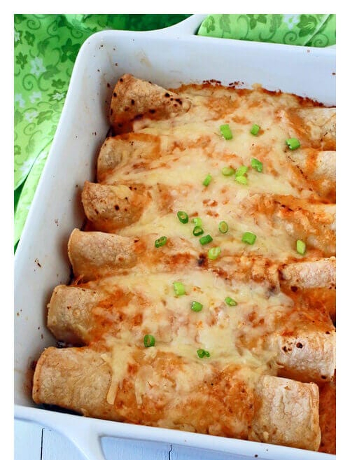 Creamy Buffalo Chicken Enchiladas Recipe