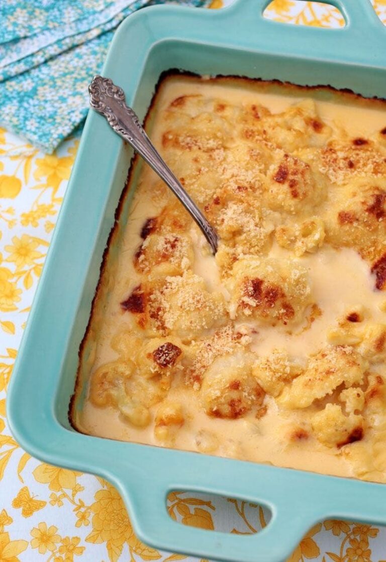 Creamy Cauliflower Cheese Recipe