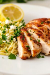 Barefoot Contessa Crispy Chicken With Lemon Orzo Recipe