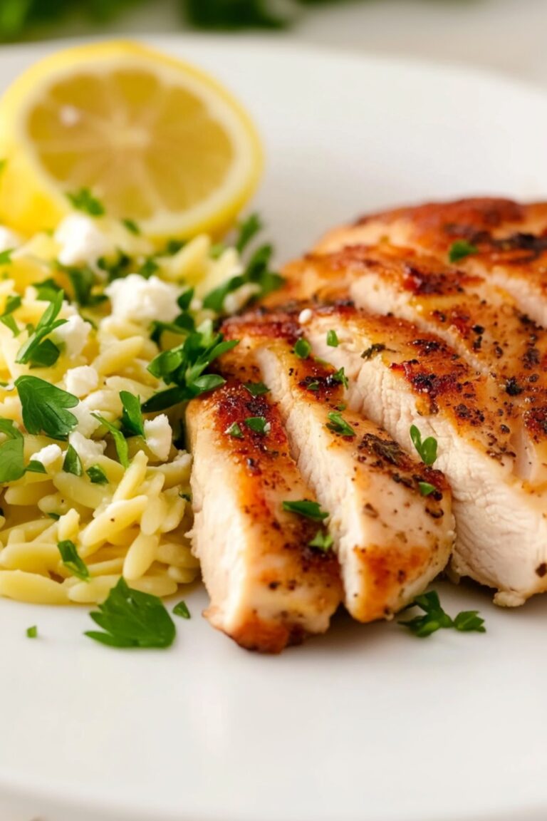 Barefoot Contessa Crispy Chicken With Lemon Orzo Recipe