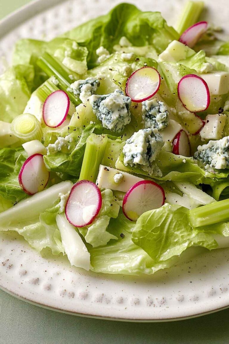 Barefoot Contessa Crunchy Iceberg Salad With Creamy Blue Cheese Recipe