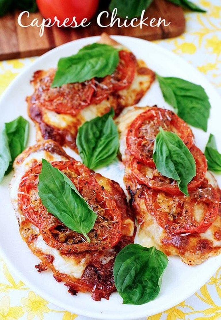 Zesty Caprese Chicken Recipe