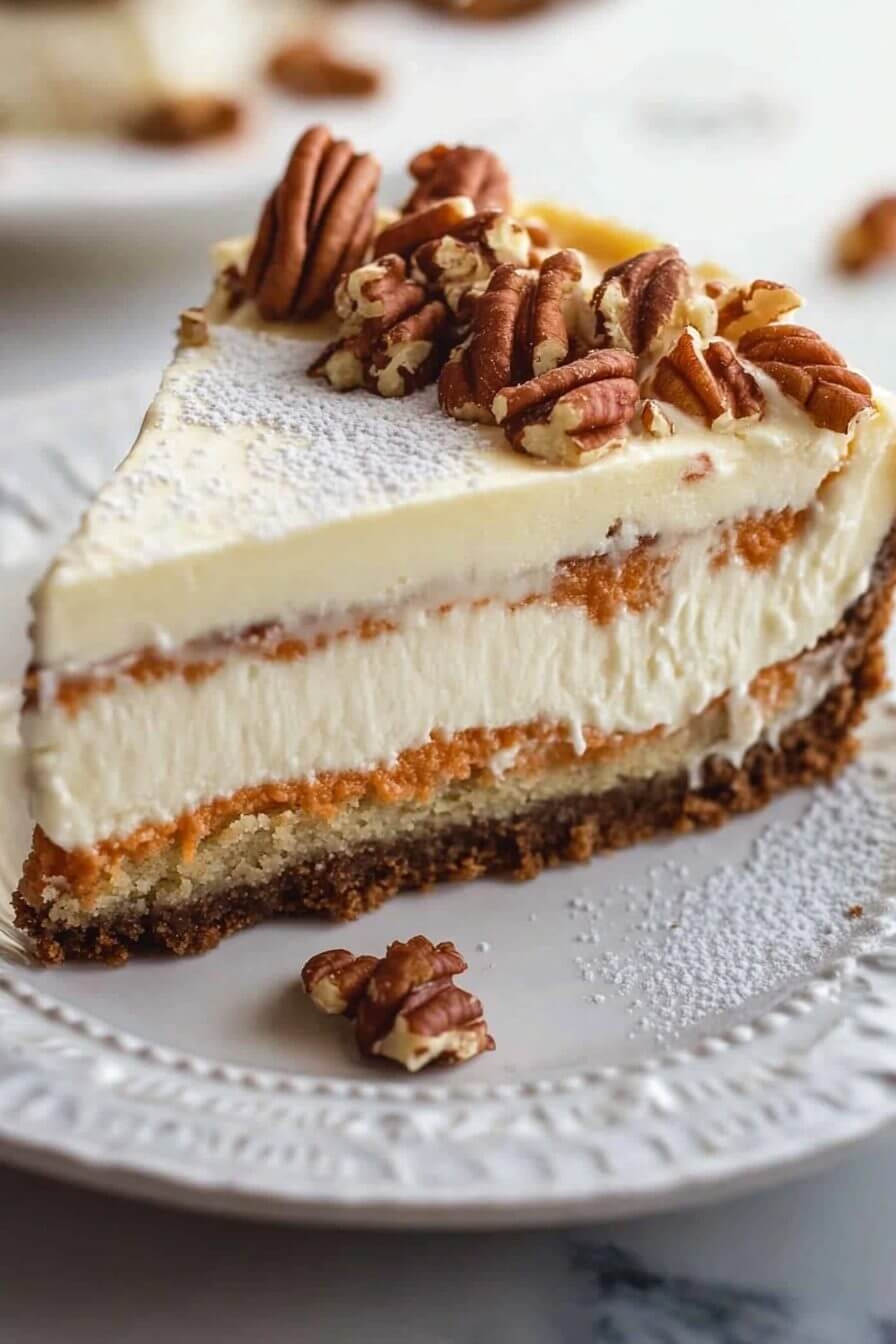 Creamy Carrot Cake Cheesecake Recipe