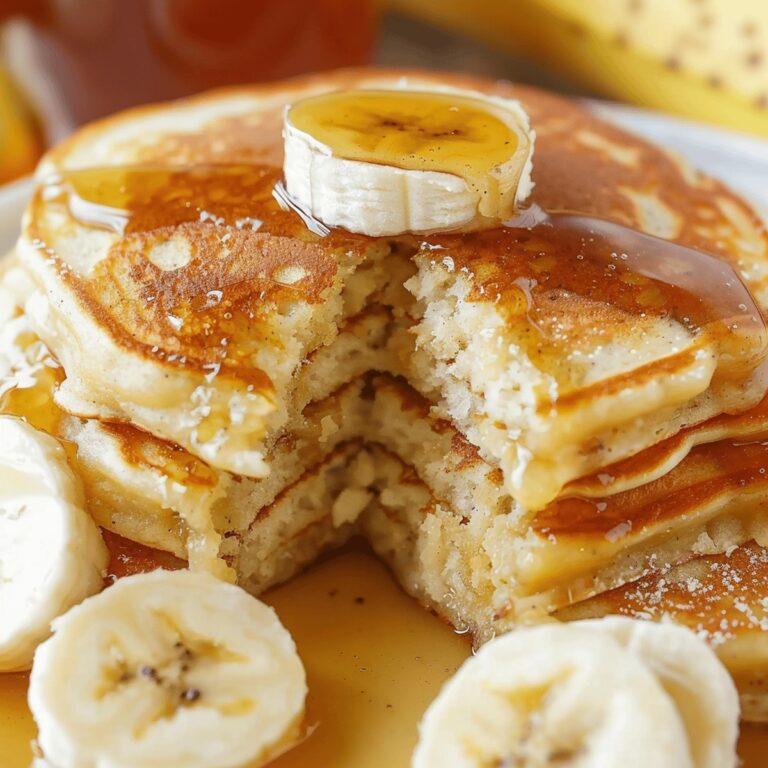 Sweet Banana Pancakes Recipe