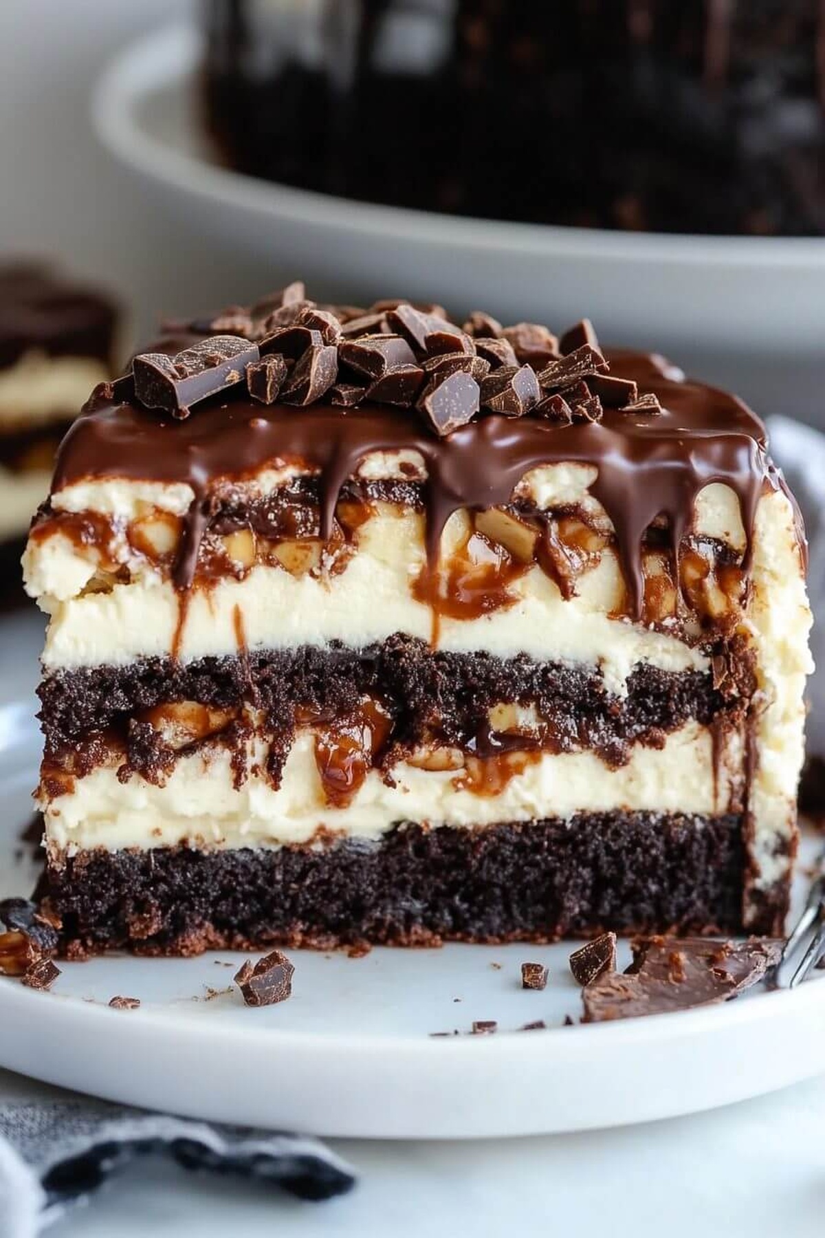 Decadent Chocolate Turtle Cake Recipe