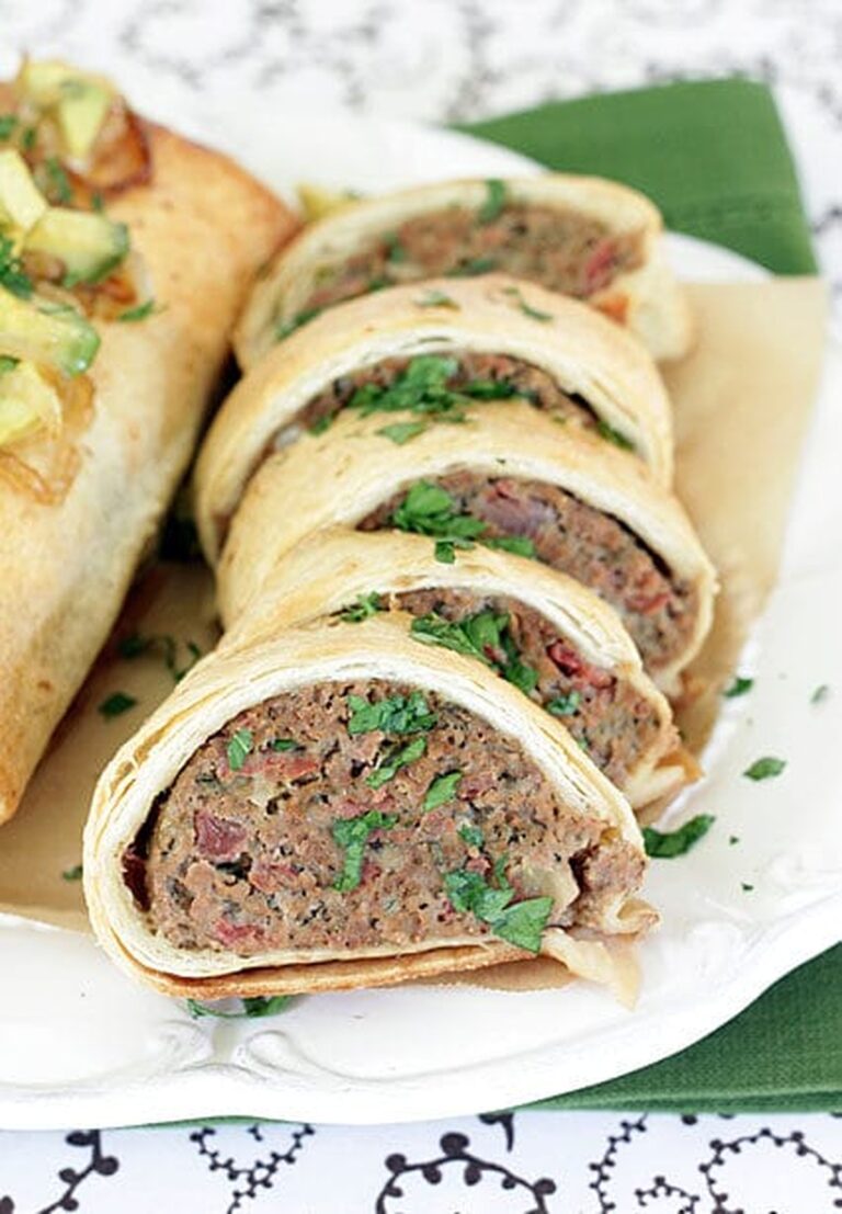 Hearty Tex-Mex Meatloaf Burritos Recipe