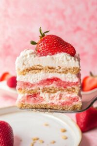 Decadent Strawberry Icebox Cake Recipe