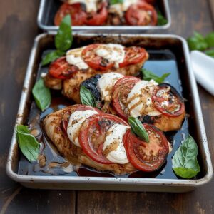 Succulent Caprese Hasselback Chicken Recipe