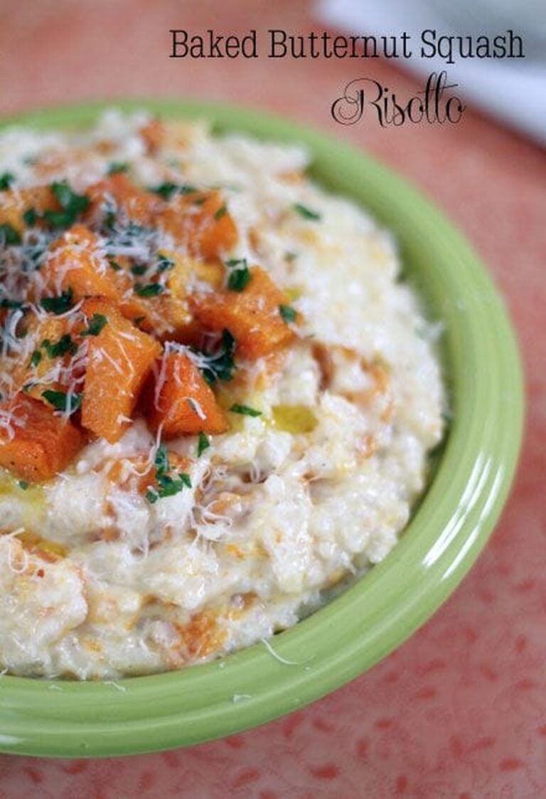 Creamy Butternut Squash Risotto Recipe
