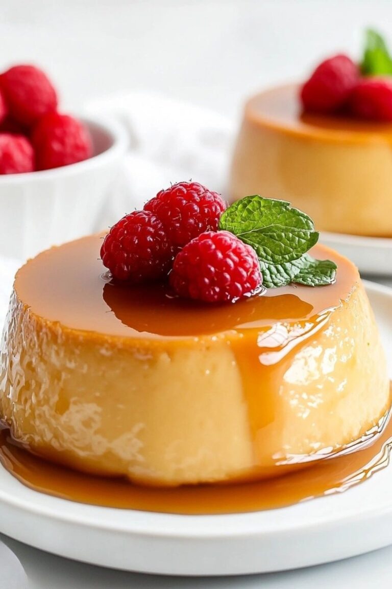 Silky Low Carb Keto Flan Recipe