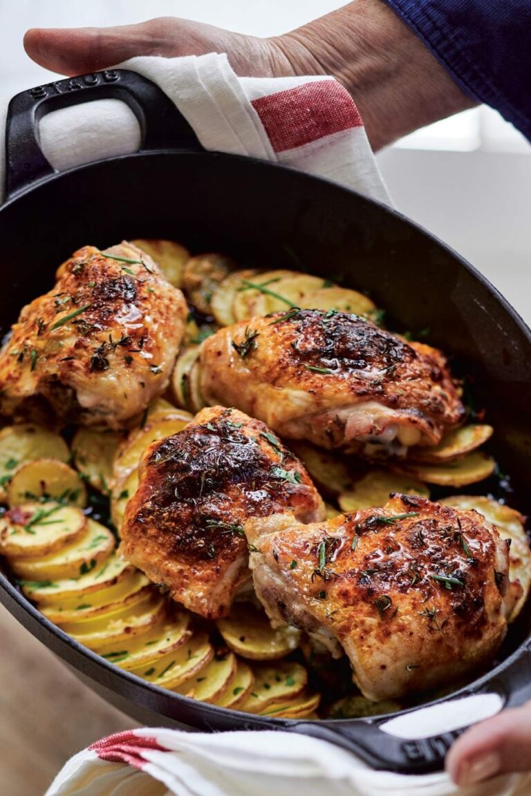 Ina Garten Skillet-roasted Chicken & Potatoes Recipe