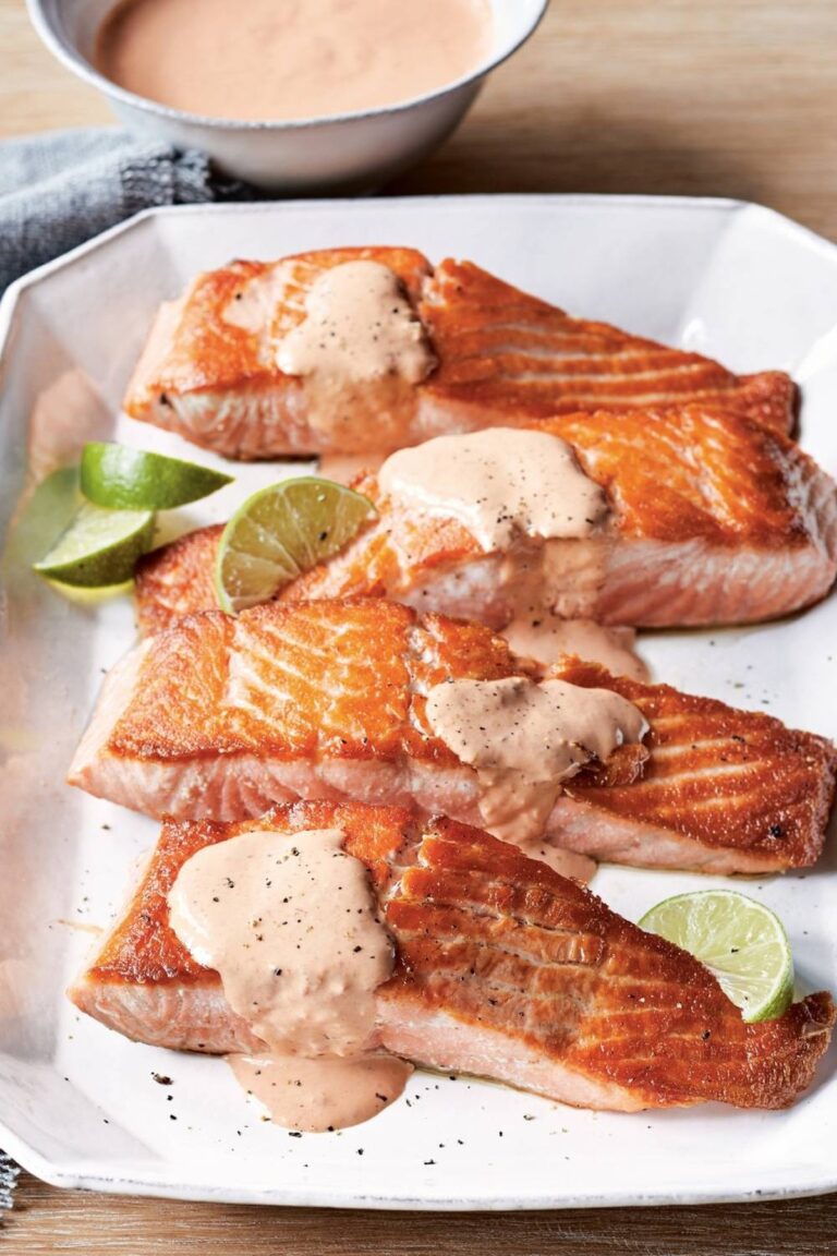 Tasty Ina Garten Blackened Salmon With Spicy Red Pepper Aioli Recipe