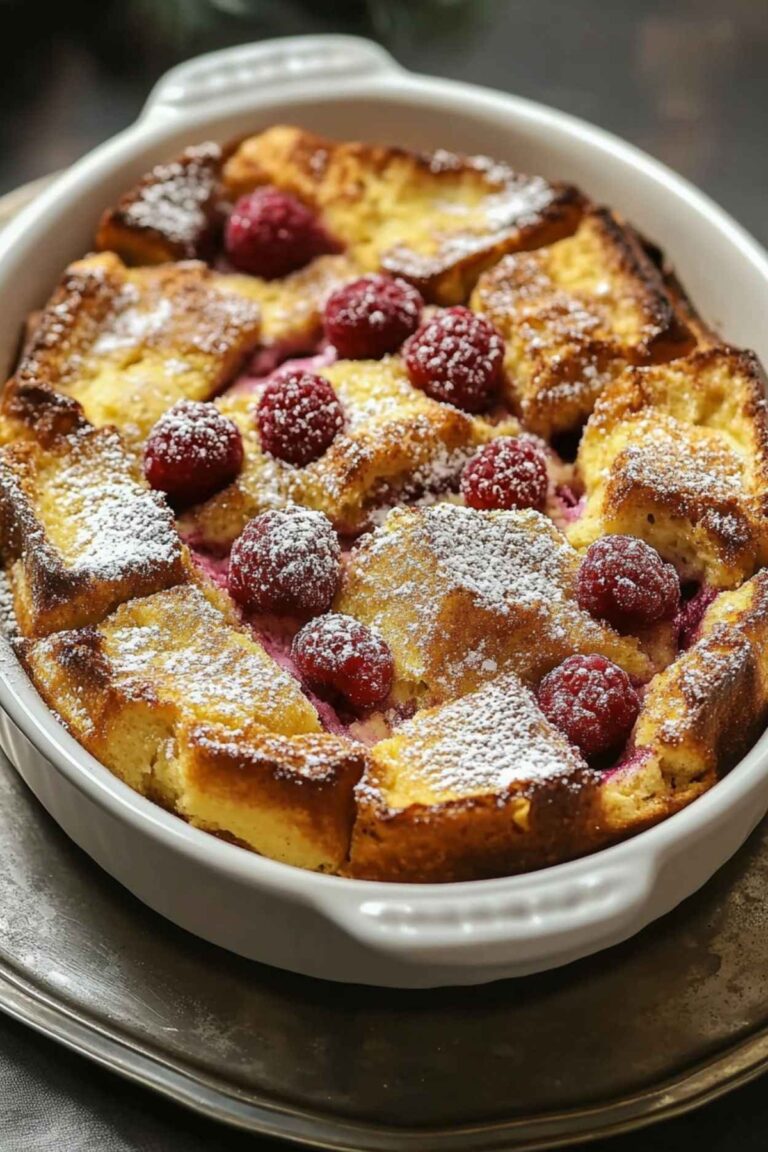 Barefoot Contessa Raspberry Baked French Toast Recipe