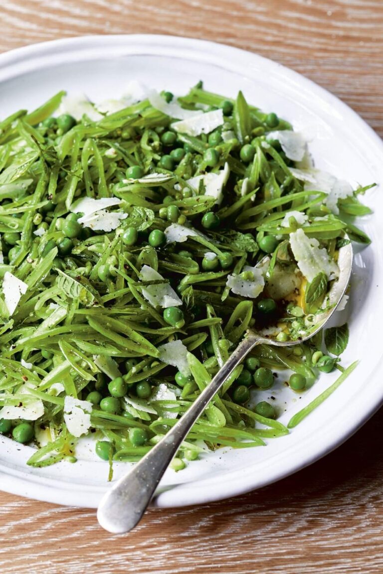 Ina Garten Fresh Pea Salad With Mint & Manchego Recipe