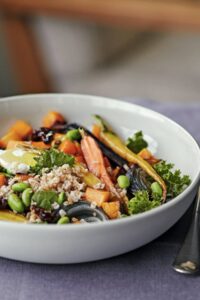 Ina Garten Warm Vegetable & Grain Bowl Recipe