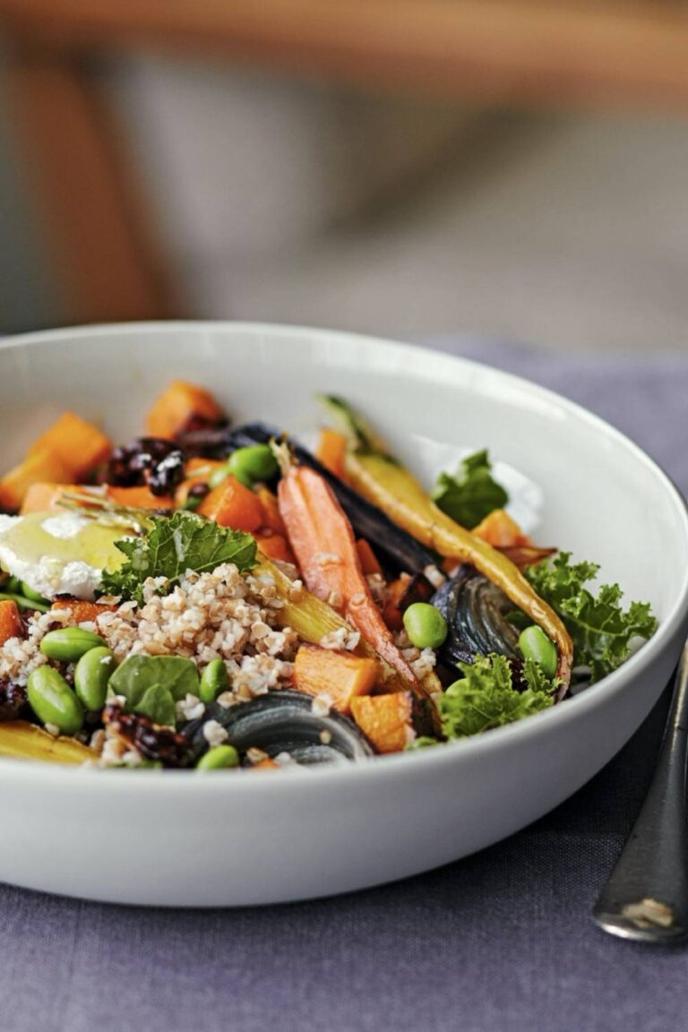 Ina Garten Warm Vegetable & Grain Bowl Recipe