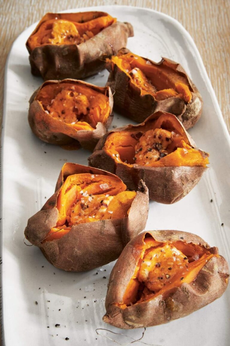 Ina Garten Roasted Sweet Potatoes With Chipotle Orange Butter Recipe