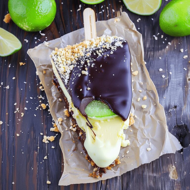 Creamy Key Lime Pie Popsicles Recipe