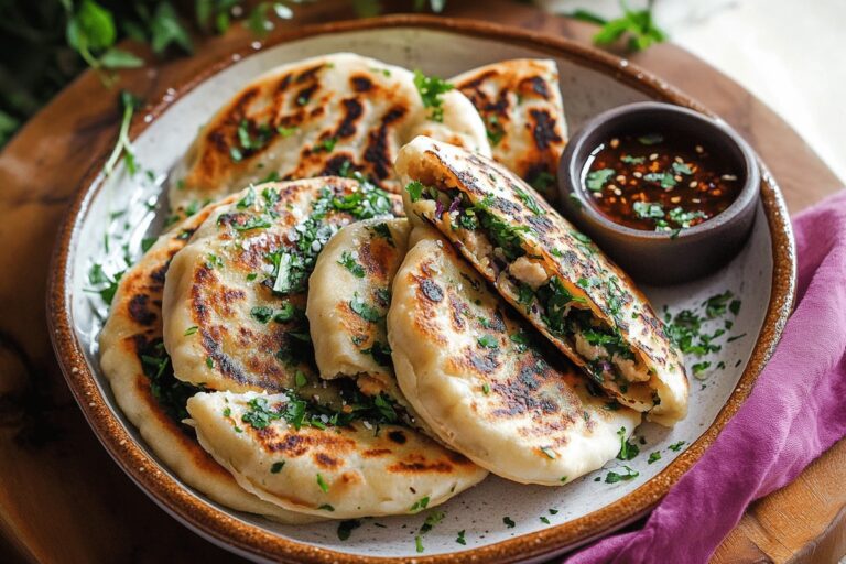 Juicy Chicken Dumpling Burgers Recipe