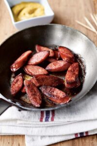 Best Ina Garten Smoky Kielbasa With Mustard Dip Recipe